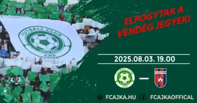 Elfogytak a hétvégi mérkőzésre a vendég belépőjegyek.