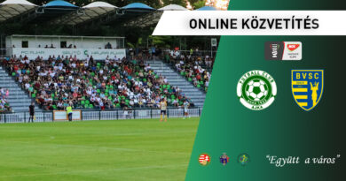 ONLINE: FC Ajka – BVSC-Zugló